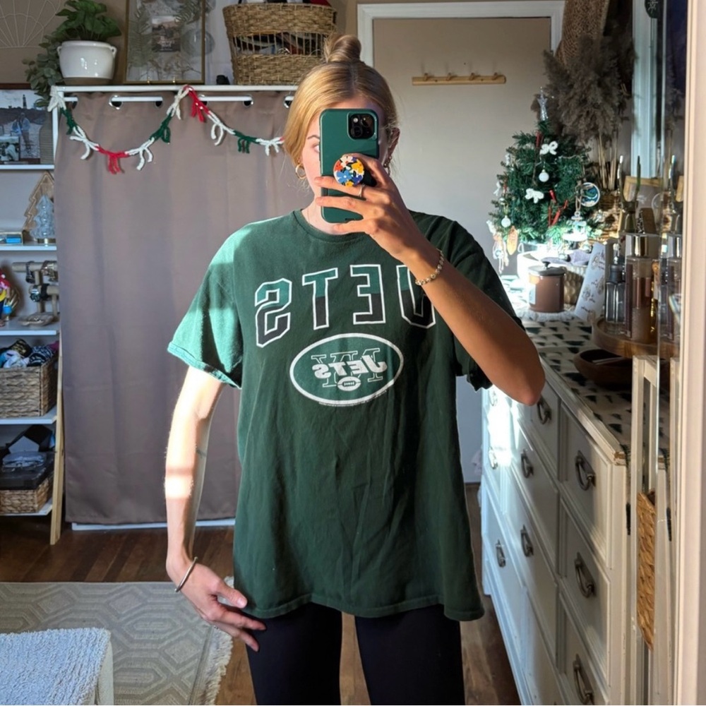NFL Jets green graphic t-shirt